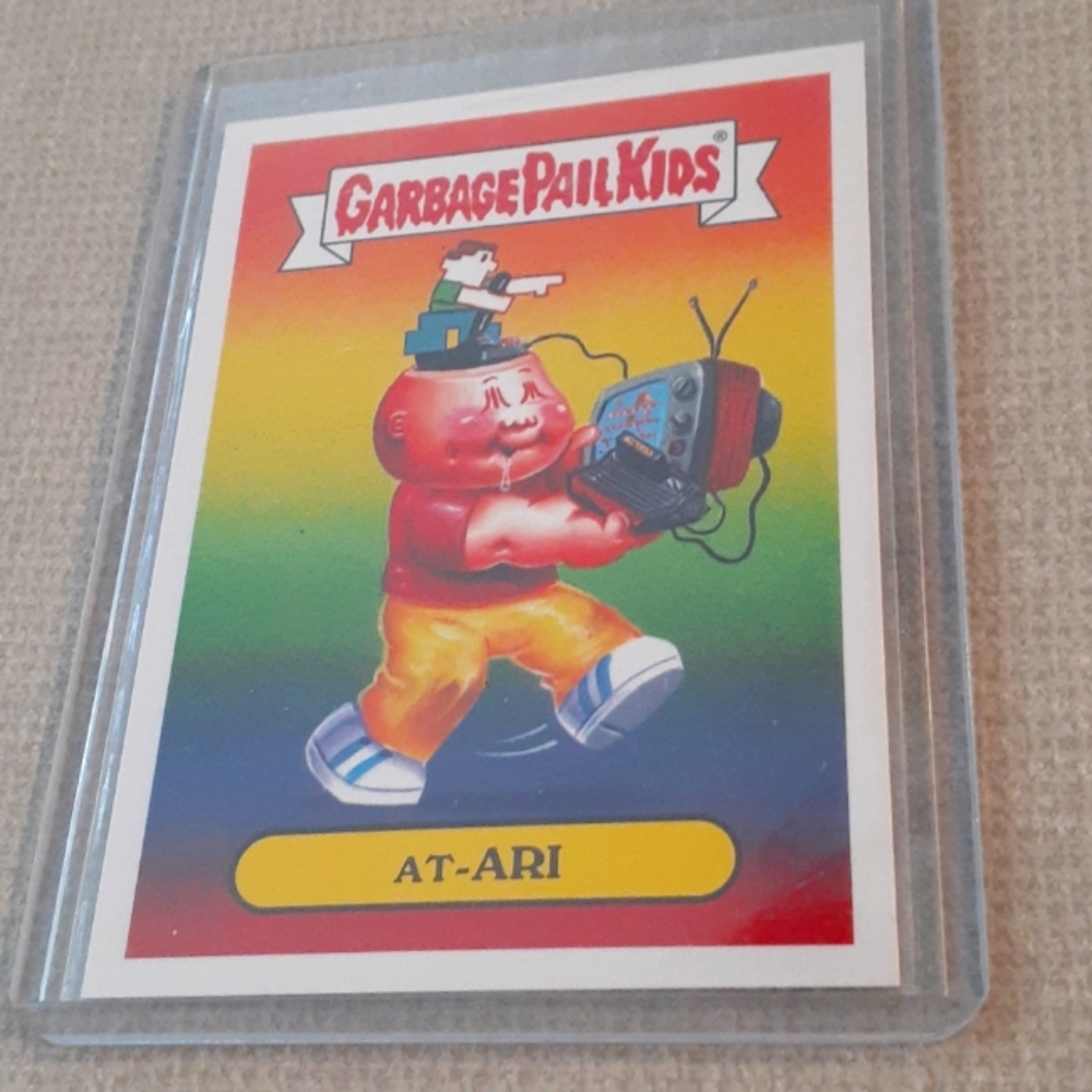 2018 Garbage Pail Kids At-Ari Video Game Sticker GPK